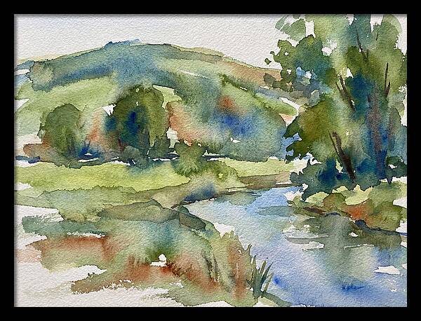 Plein Air Watercolor Landscape