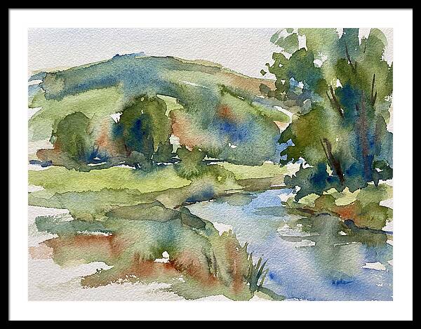Plein Air Watercolor Landscape