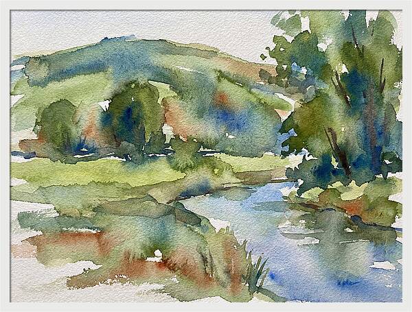 Plein Air Watercolor Landscape