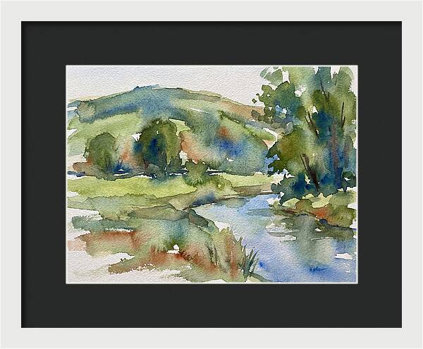 Plein Air Watercolor Landscape