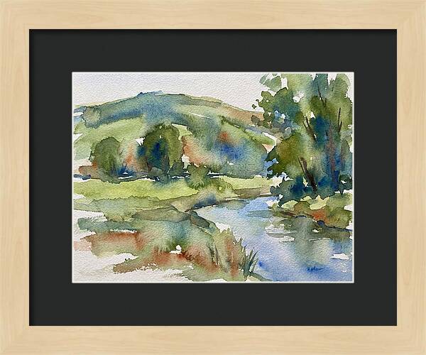 Plein Air Watercolor Landscape