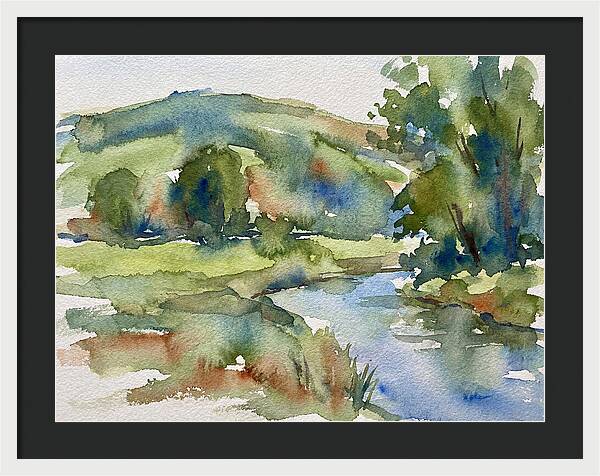 Plein Air Watercolor Landscape