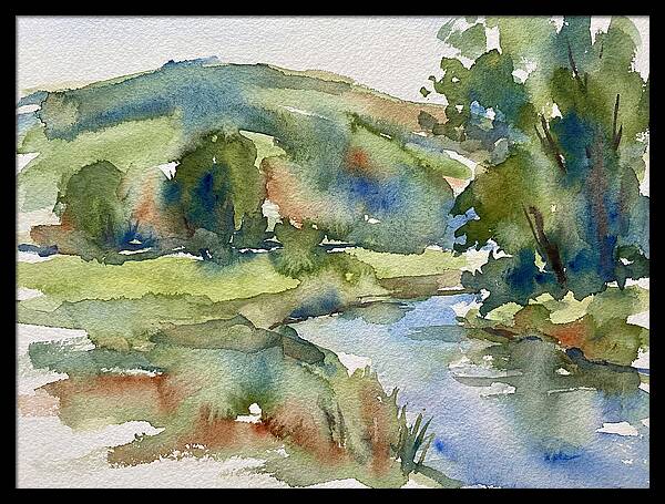 Plein Air Watercolor Landscape