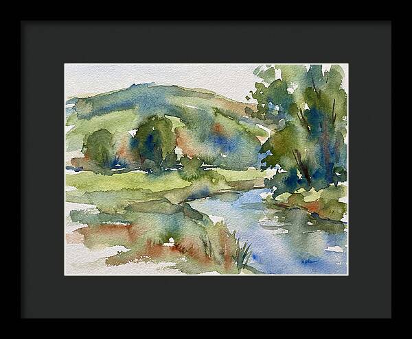 Plein Air Watercolor Landscape