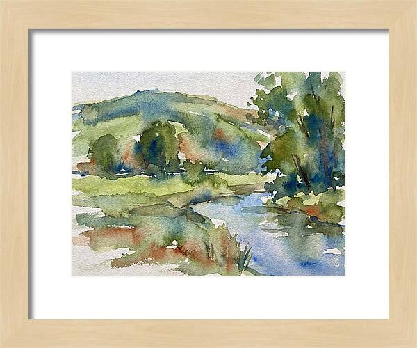 Plein Air Watercolor Landscape