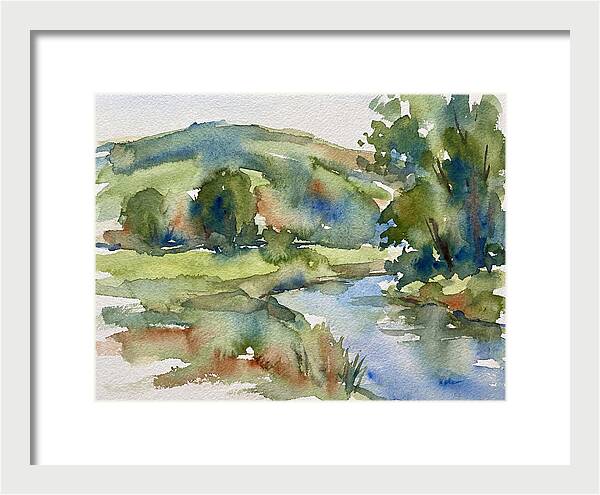 Plein Air Watercolor Landscape