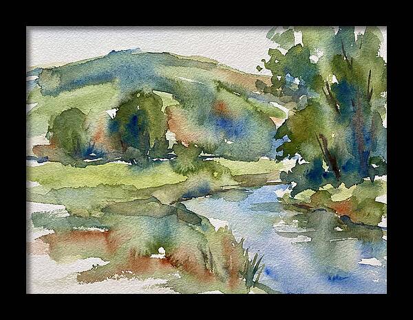 Plein Air Watercolor Landscape