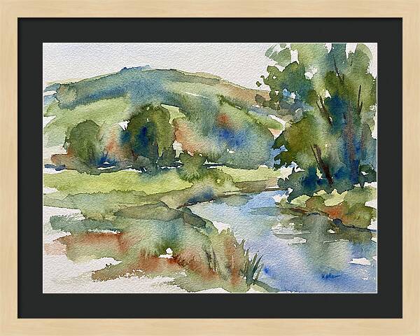 Plein Air Watercolor Landscape
