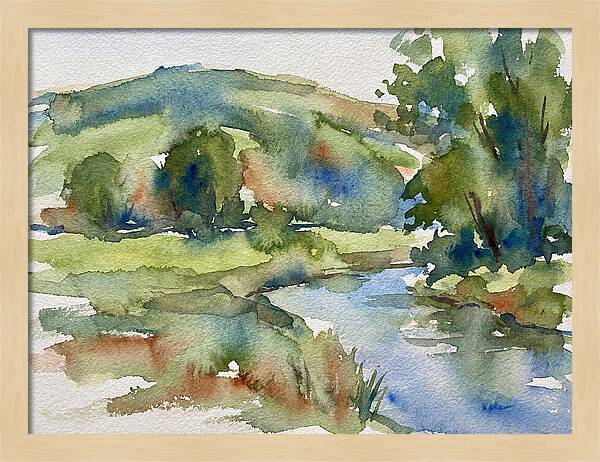 Plein Air Watercolor Landscape