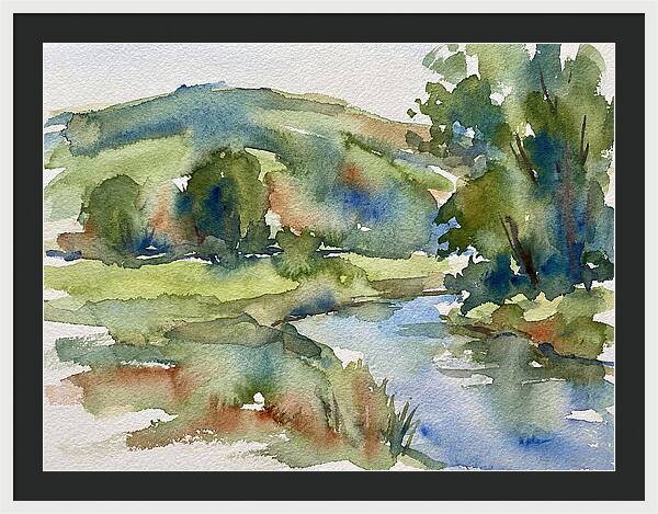 Plein Air Watercolor Landscape