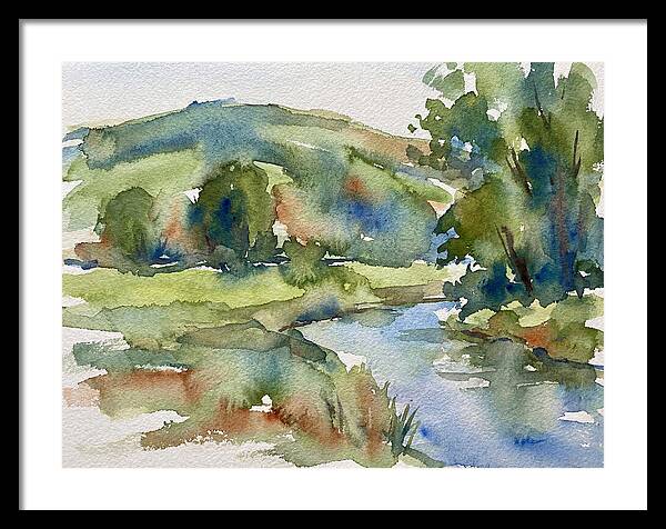 Plein Air Watercolor Landscape