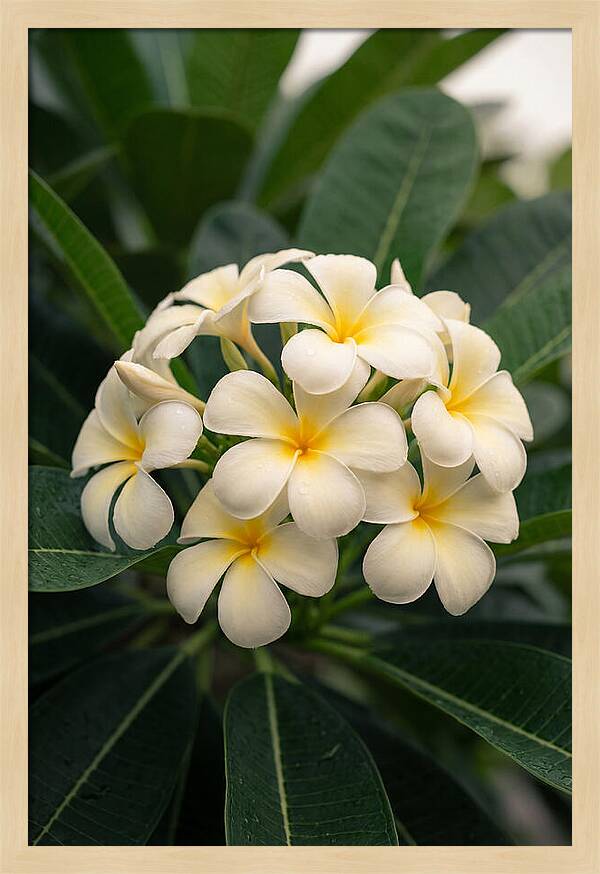 Plumeria Blossom Serenity