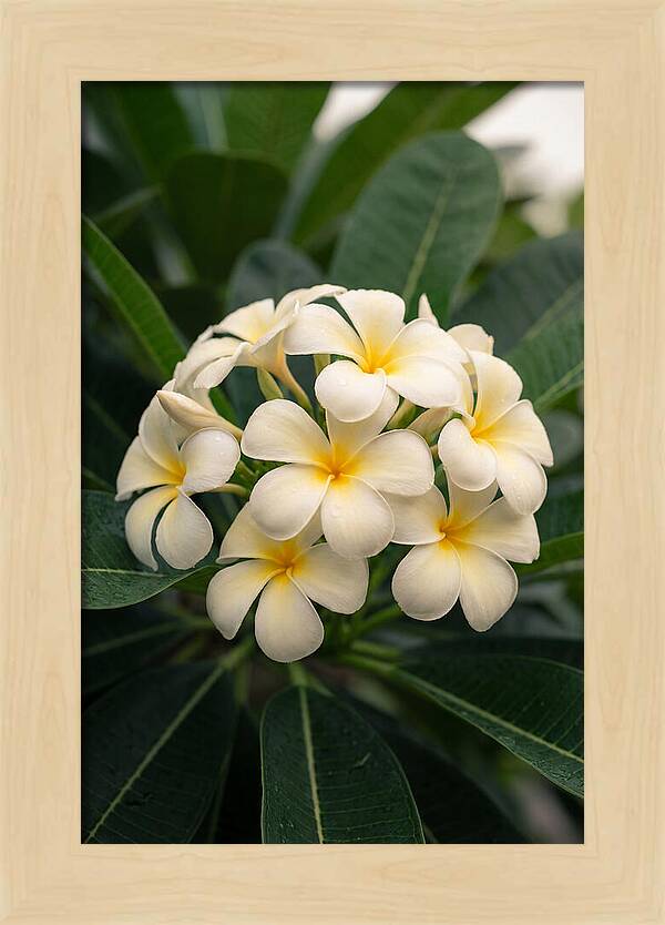 Plumeria Blossom Serenity