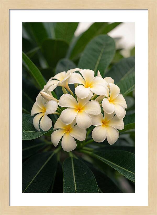 Plumeria Blossom Serenity