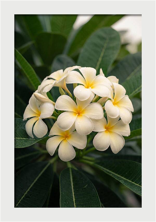 Plumeria Blossom Serenity