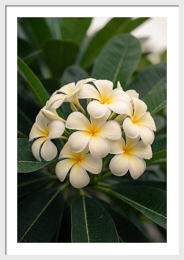Plumeria Blossom Serenity
