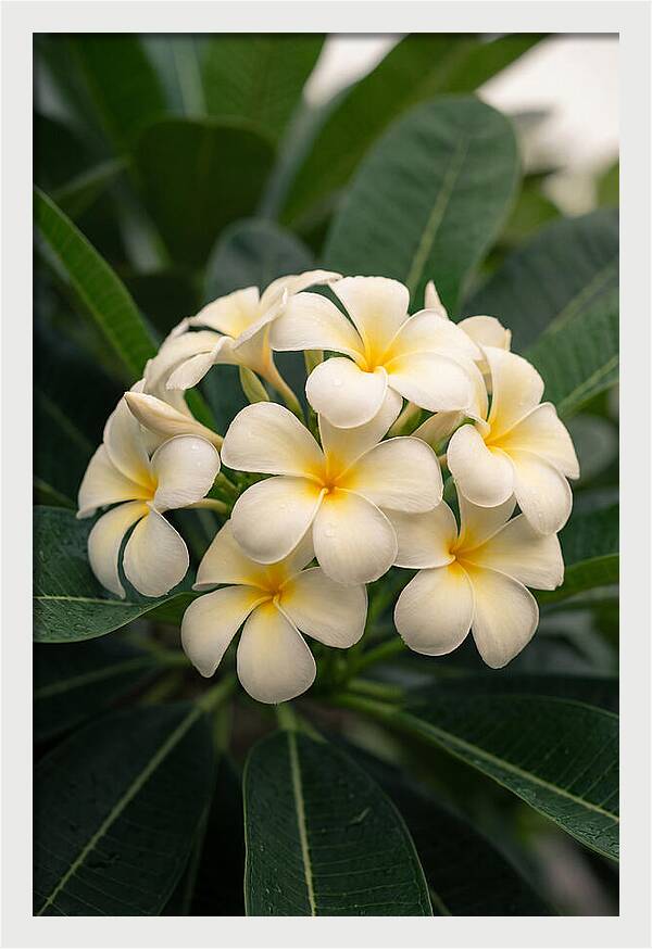 Plumeria Blossom Serenity