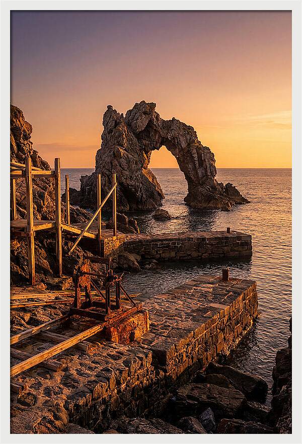 Plymouth Rock Sunset View