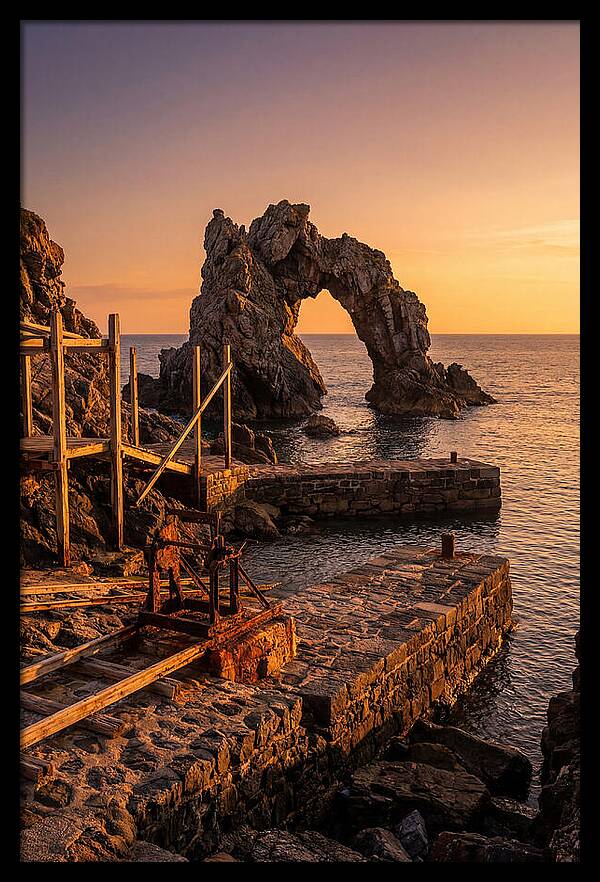 Plymouth Rock Sunset View