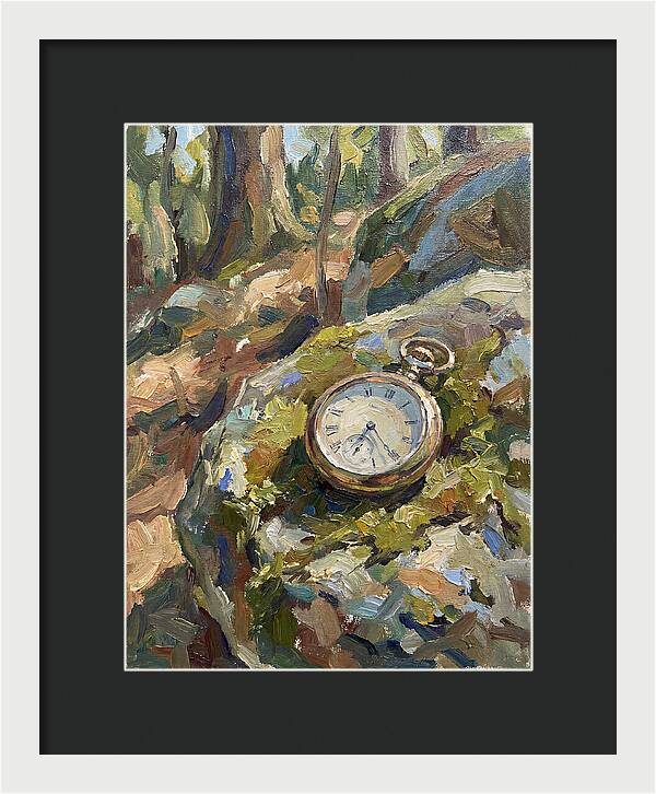 Pocket Watch Among Nature