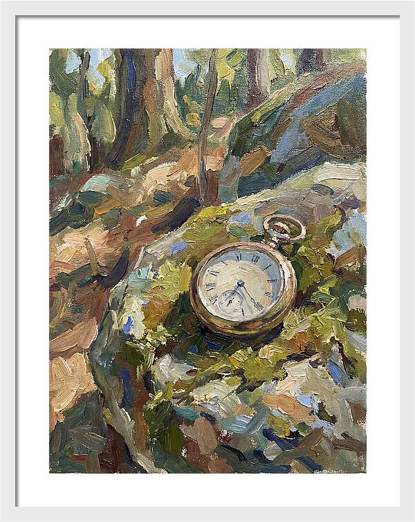 Pocket Watch Among Nature
