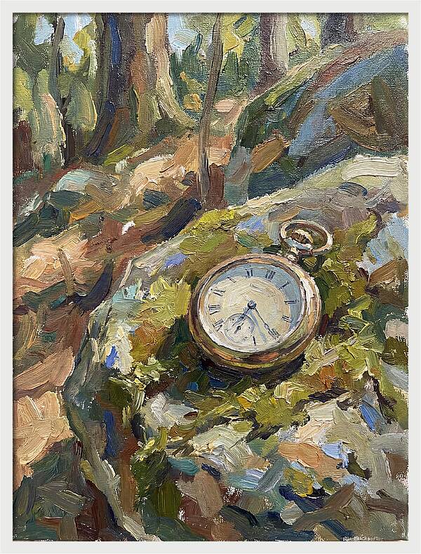 Pocket Watch Among Nature
