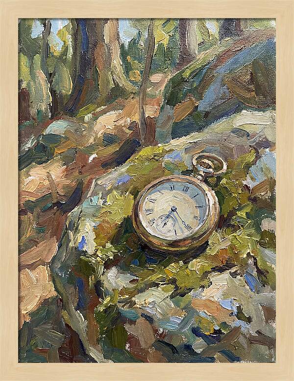 Pocket Watch Among Nature