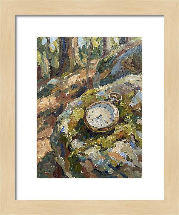 Pocket Watch Among Nature