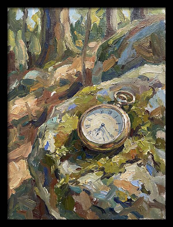 Pocket Watch Among Nature