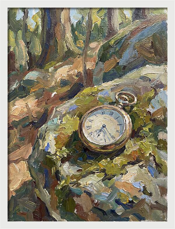 Pocket Watch Among Nature