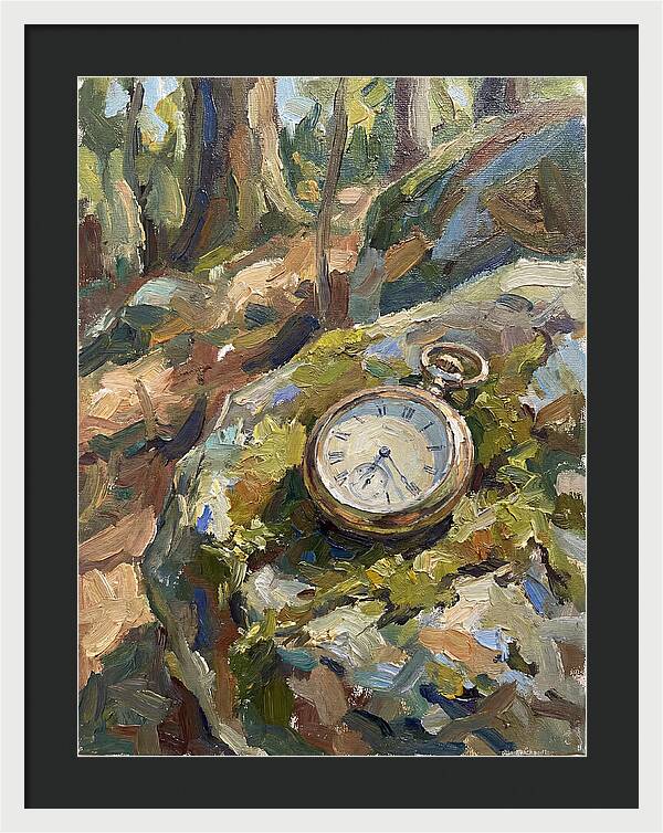 Pocket Watch Among Nature