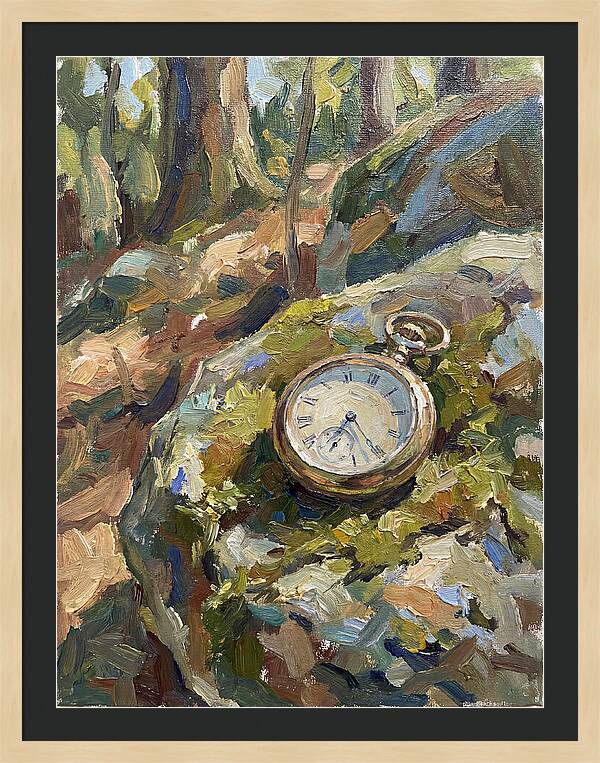 Pocket Watch Among Nature