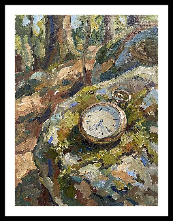 Pocket Watch Among Nature