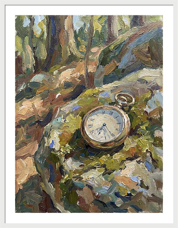 Pocket Watch Among Nature