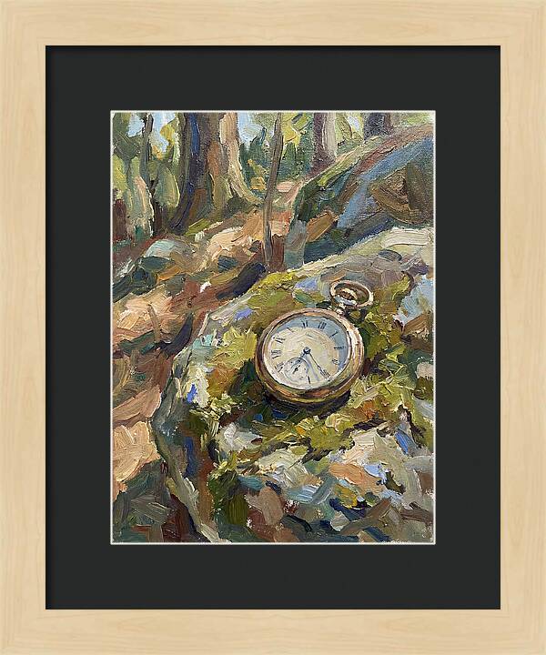 Pocket Watch Among Nature