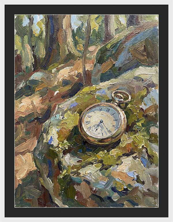 Pocket Watch Among Nature