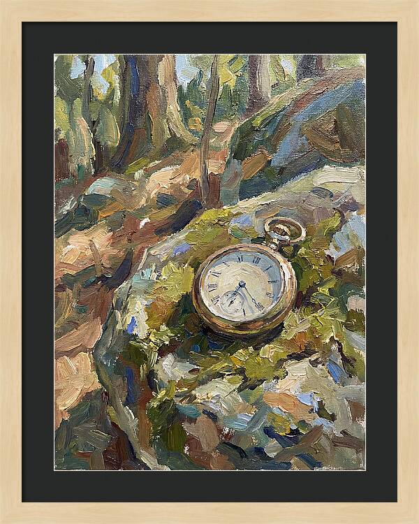 Pocket Watch Among Nature