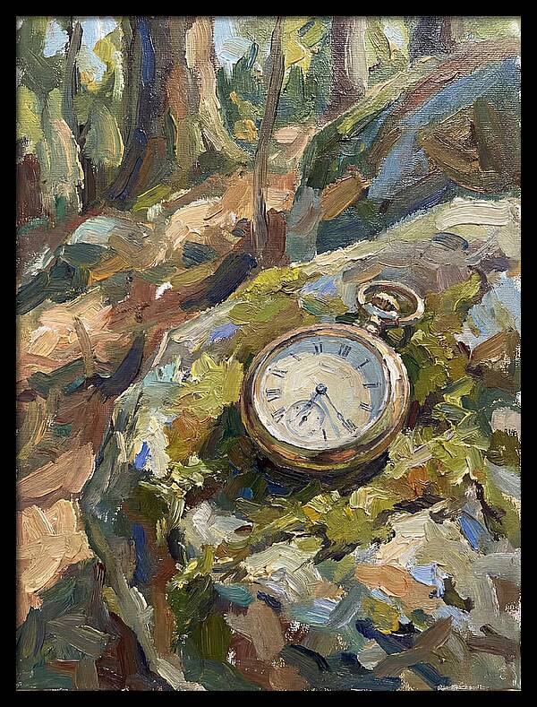 Pocket Watch Among Nature
