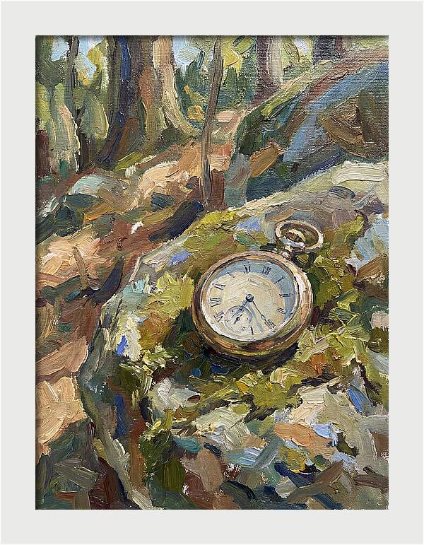 Pocket Watch Among Nature
