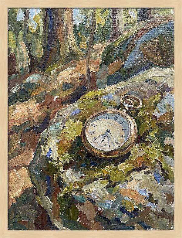 Pocket Watch Among Nature