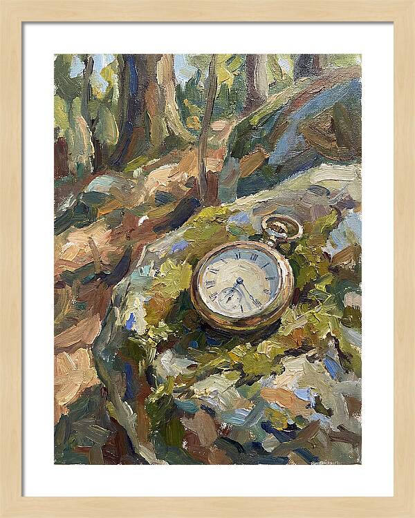Pocket Watch Among Nature