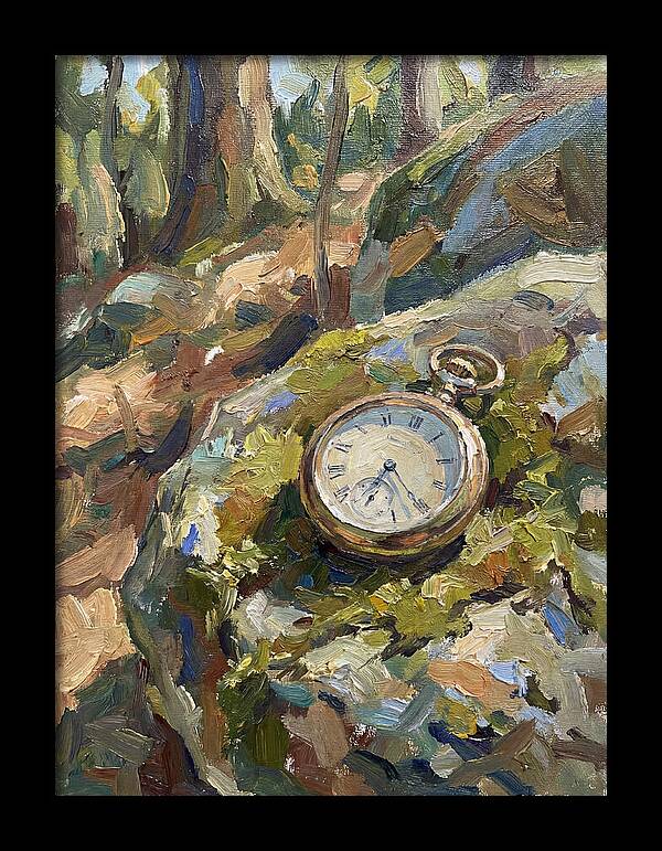 Pocket Watch Among Nature
