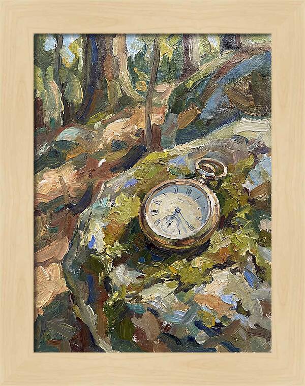 Pocket Watch Among Nature