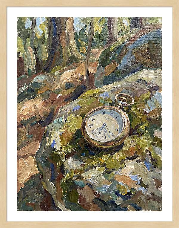 Pocket Watch Among Nature