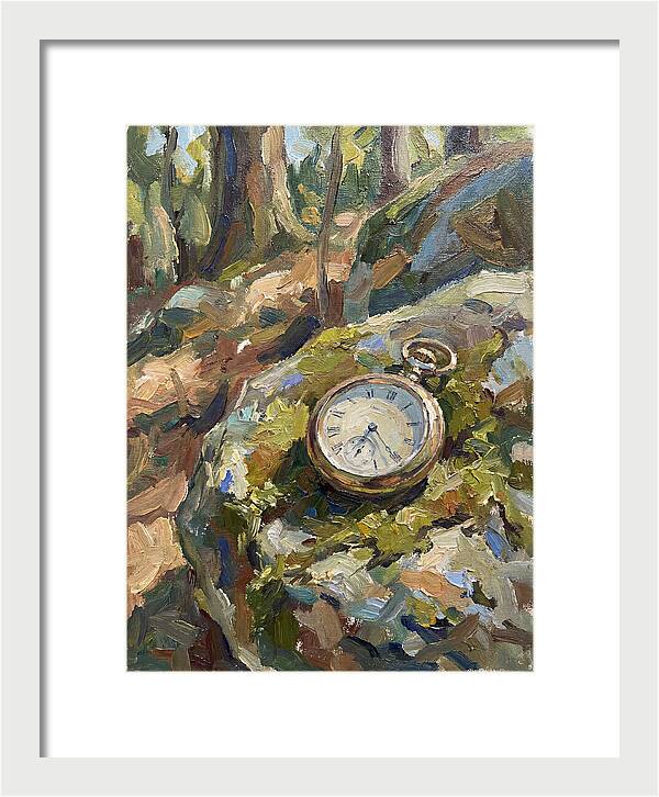 Pocket Watch Among Nature