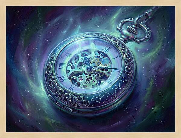 Pocket Watch In Space