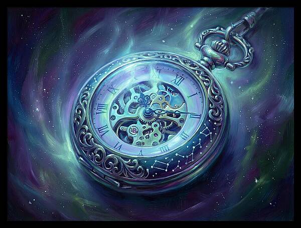 Pocket Watch In Space