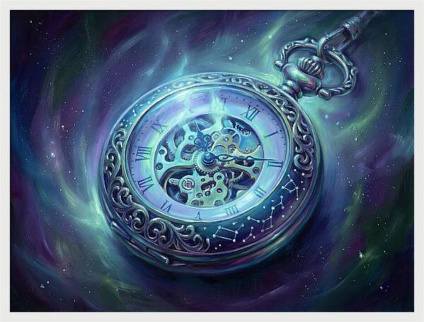 Pocket Watch In Space