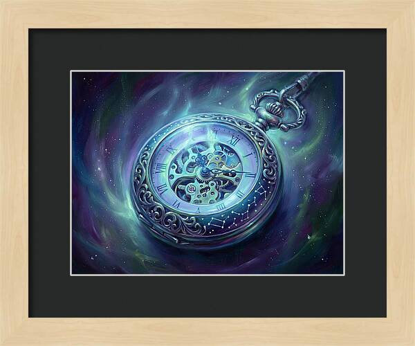 Pocket Watch In Space