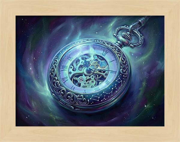Pocket Watch In Space